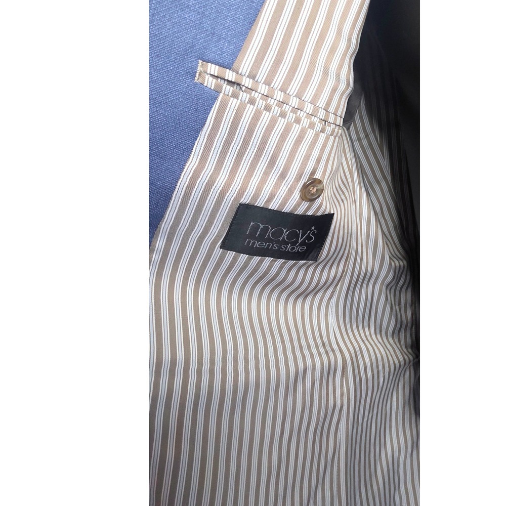 Lauren Ralph Lauren Mens 38R Blue 2-Button Blazer Sport Coat Jacket - Picture 5 of 7
